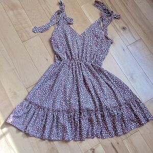 SHEIN women’s sleeveless dress size small pink and white new without tags
